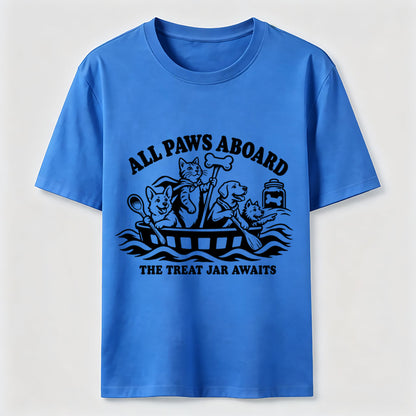 All Paws Aboard Pet Crew T-Shirt