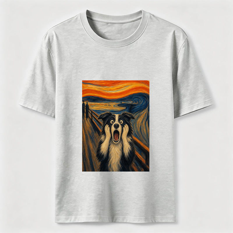 Scream Dog Art Graphic Tee