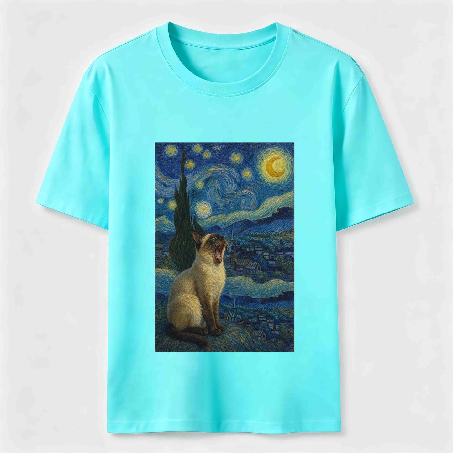 The Cat Who Recreated Starry Night