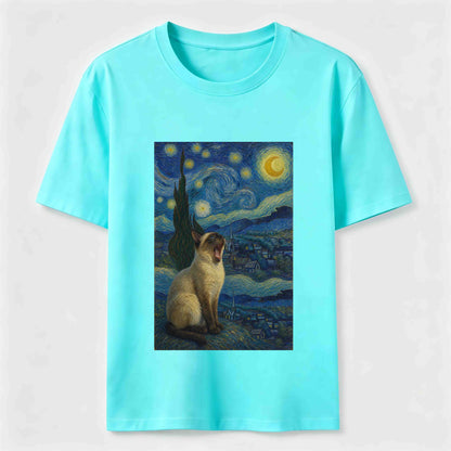 The Cat Who Recreated Starry Night