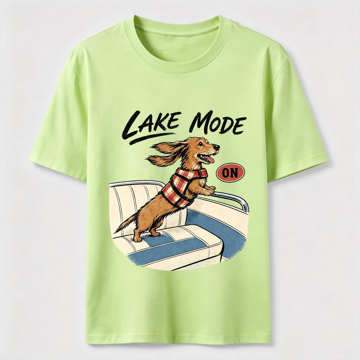 Lake Mode Dachshund Dog Tee