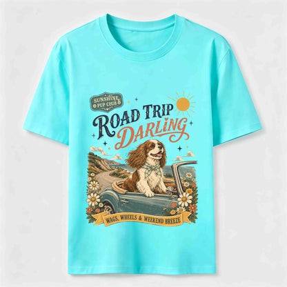 Road Trip Darling Dog Tee