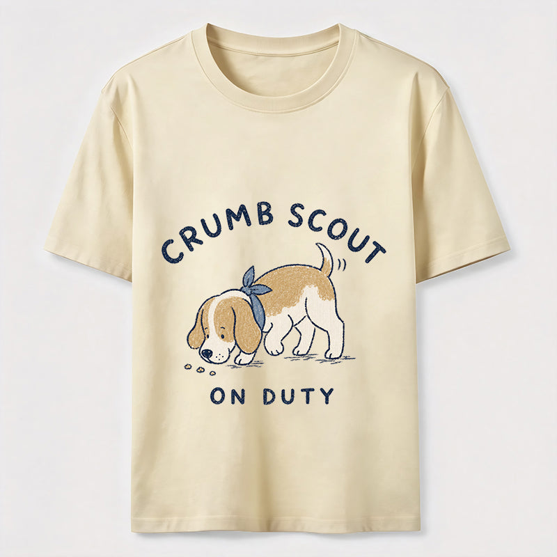 Crumb Scout On Duty Dog Tee