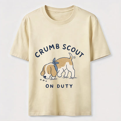 Crumb Scout On Duty Dog Tee