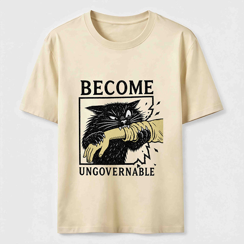 Become Ungovernable Chaotic Cat T-Shirt
