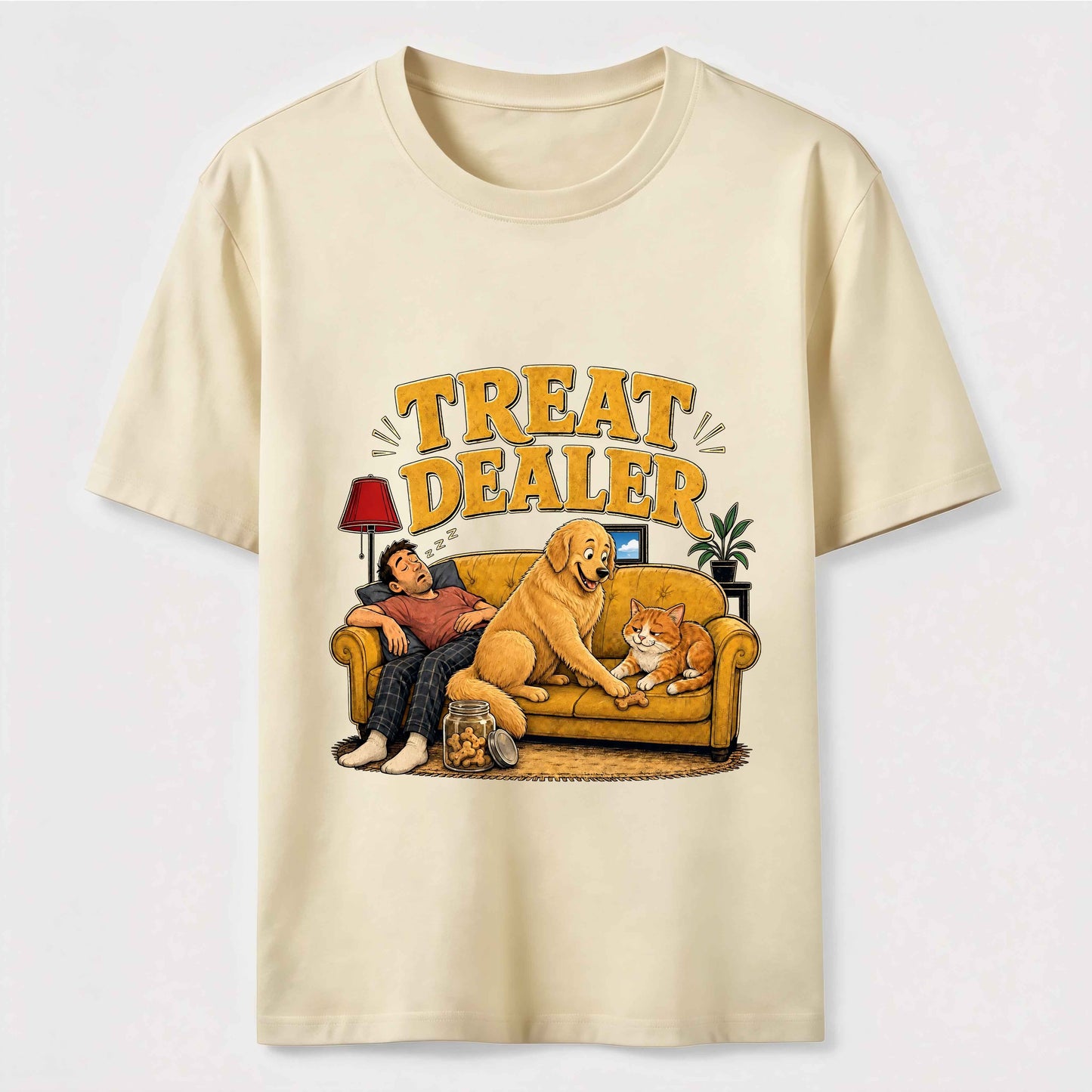 Funny Dog & Cat Parent Graphic Tee for Pet Lovers