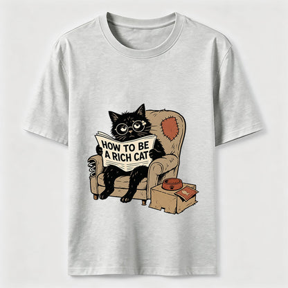 How to Be a Rich Cat T-Shirt