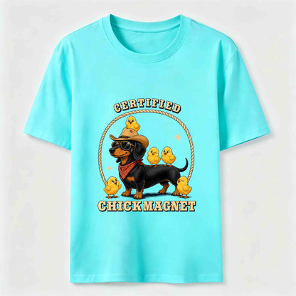 Certified Chick Magnet Dachshund T-Shirt