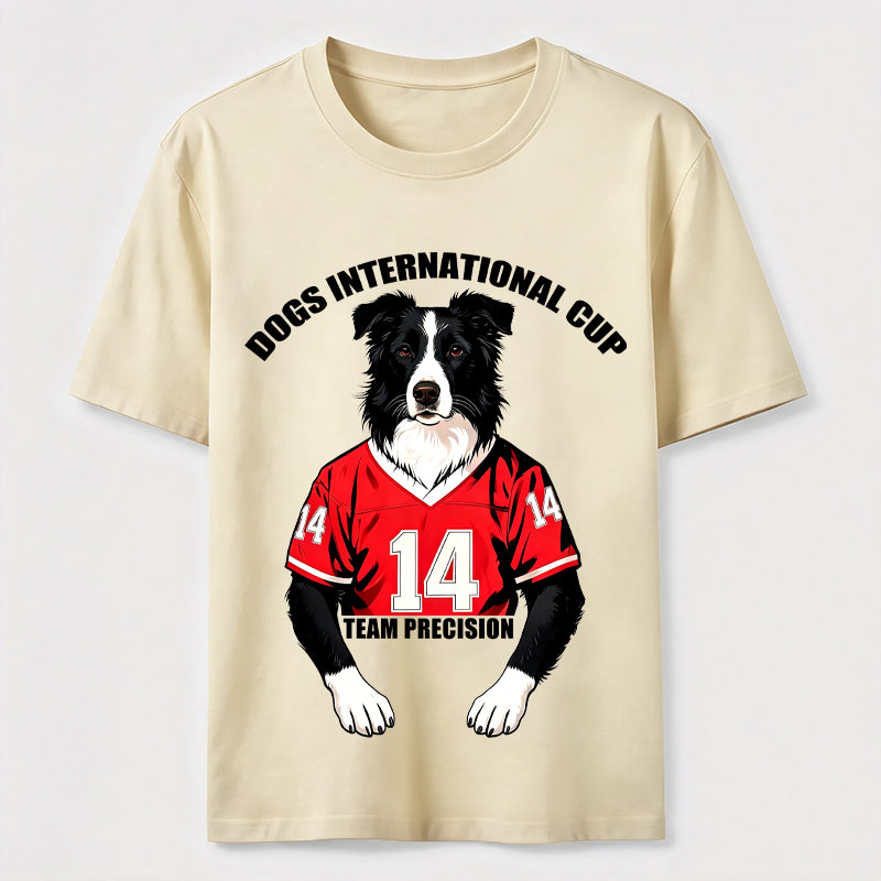 Team Precision Border Collie Athletic T-Shirt