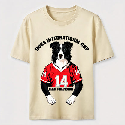 Team Precision Border Collie Athletic T-Shirt