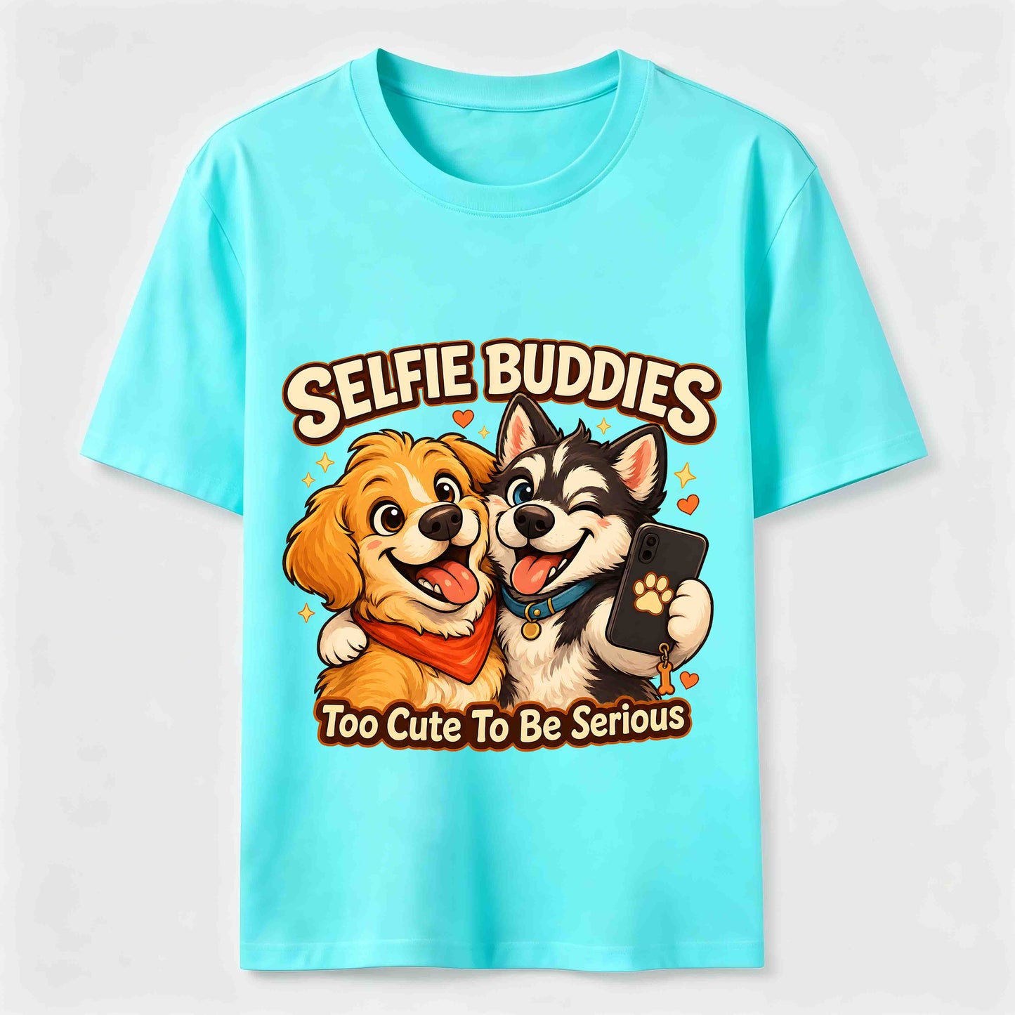 Selfie Buddies Dog T-Shirt