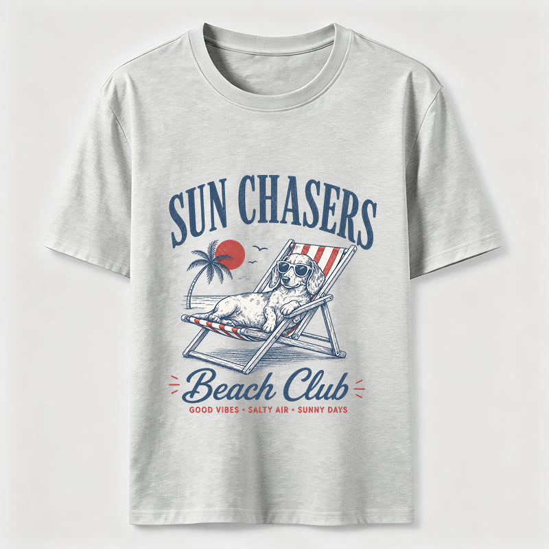 Sun Chasers Beach Dog Tee