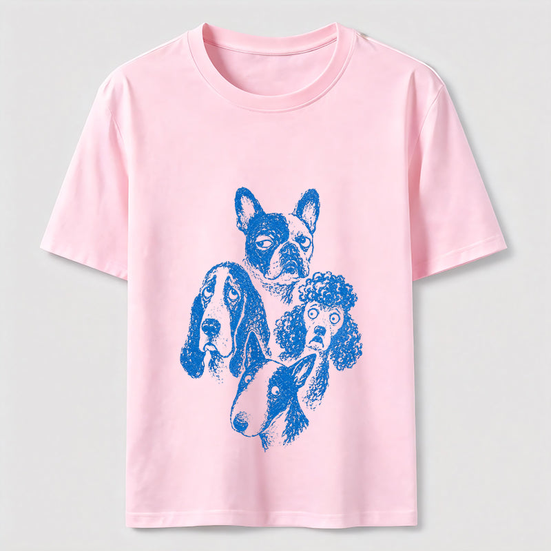 Blue Dog Squad Graphic Tee