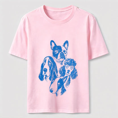 Blue Dog Squad Graphic Tee