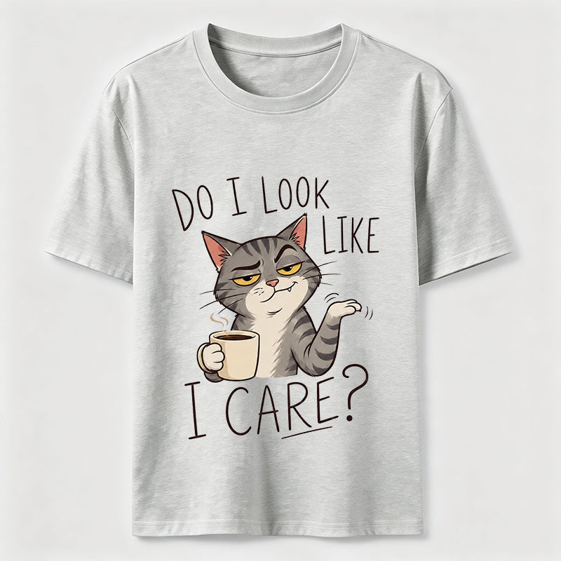 Do I Look Like I Care Cat T-Shirt