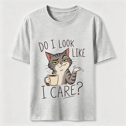 Do I Look Like I Care Cat T-Shirt