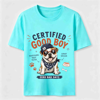Certified Good Boy Dog Tee