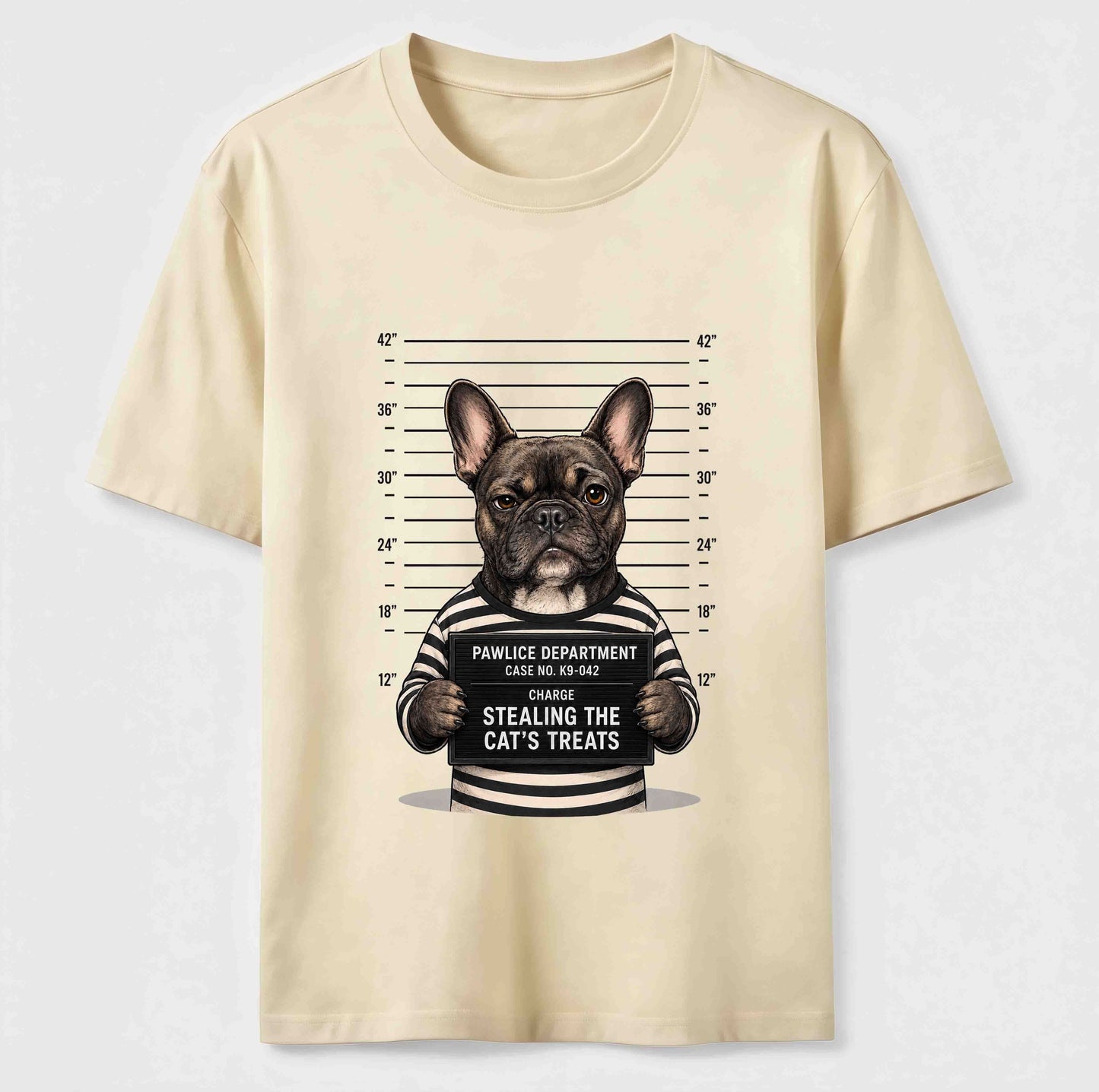 Pawlice Department French Bulldog T-Shirt