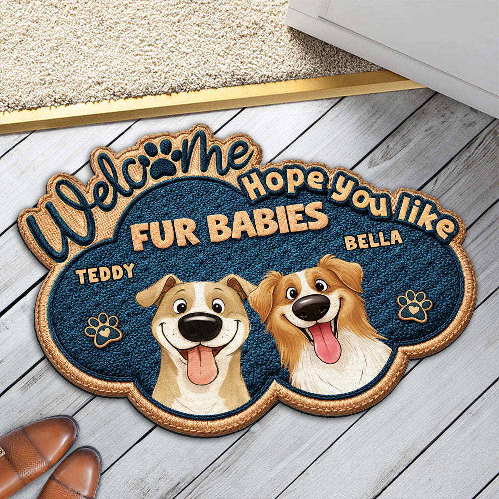 The Pet Makes The Rules - Personalized Custom Doormat