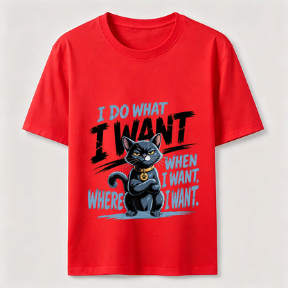 My Cat, My Rules Attitude Cat Lover Tee