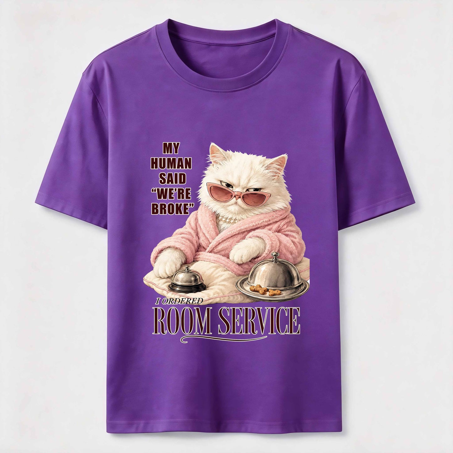 Room Service Luxury Cat T-Shirt