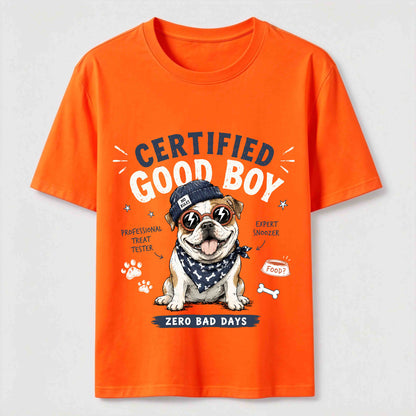 Certified Good Boy Dog Tee