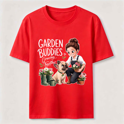 Garden Buddies French Bulldog T-Shirt