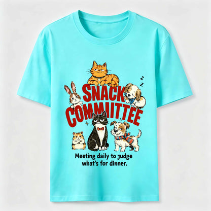 Pet Dinner Committee Humor T-Shirt