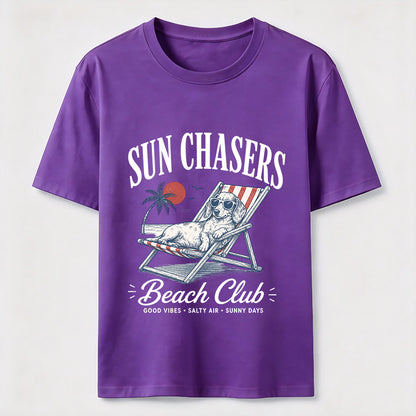 Sun Chasers Beach Dog Tee