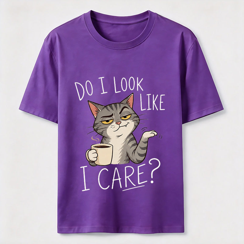 Do I Look Like I Care Cat T-Shirt