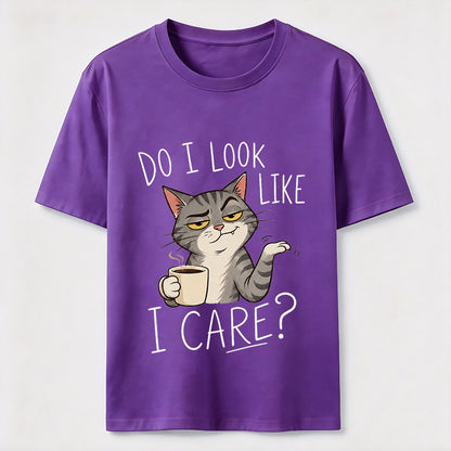 Do I Look Like I Care Cat T-Shirt