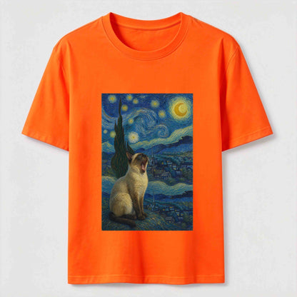 The Cat Who Recreated Starry Night
