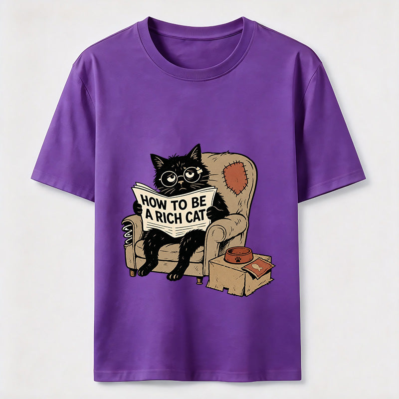 How to Be a Rich Cat T-Shirt