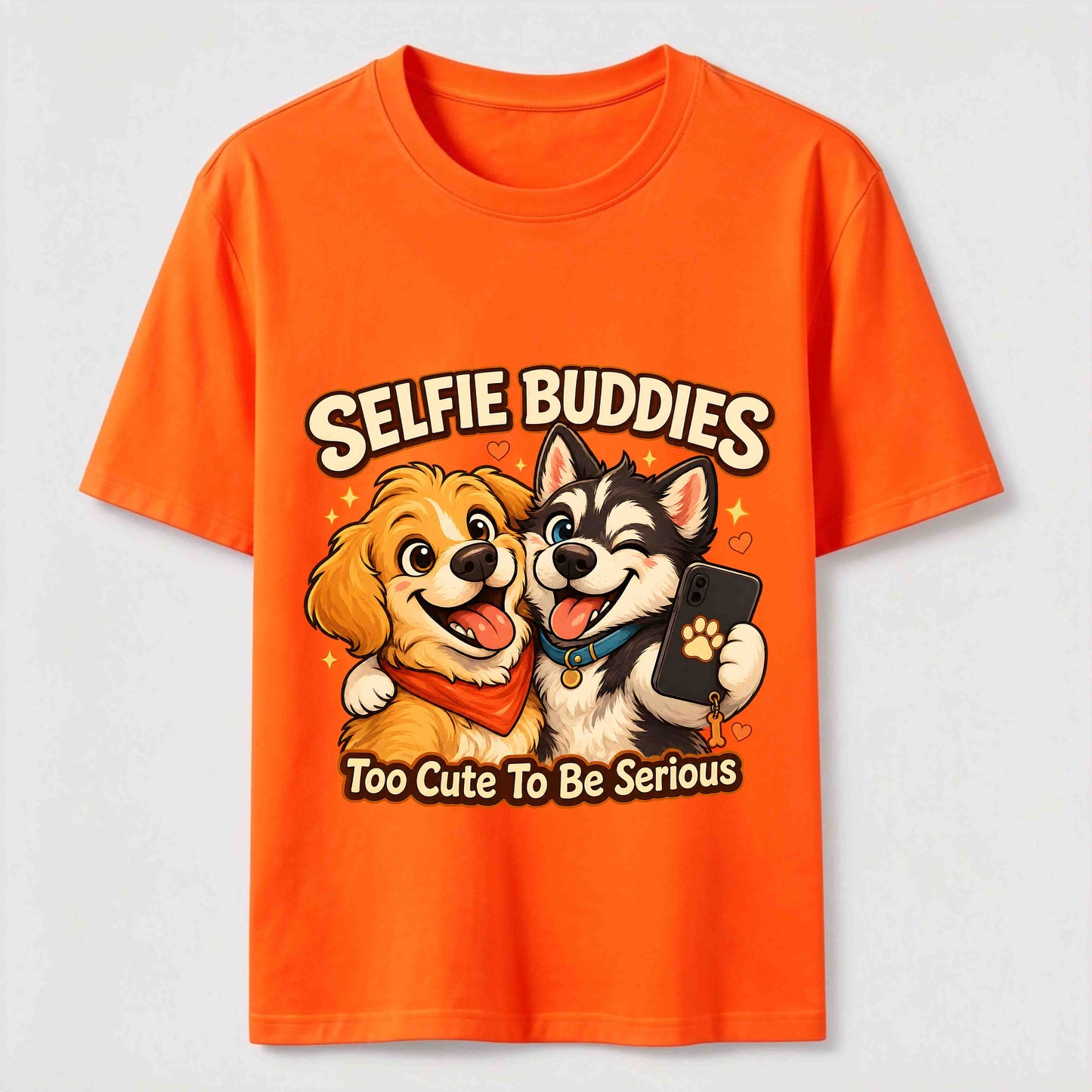 Selfie Buddies Dog T-Shirt