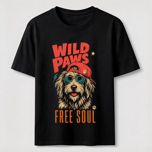 Wild Paws Free Soul Dog T-Shirt