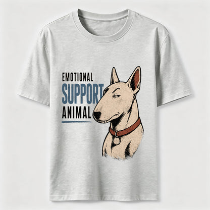 Emotional Support Bull Terrier T-Shirt