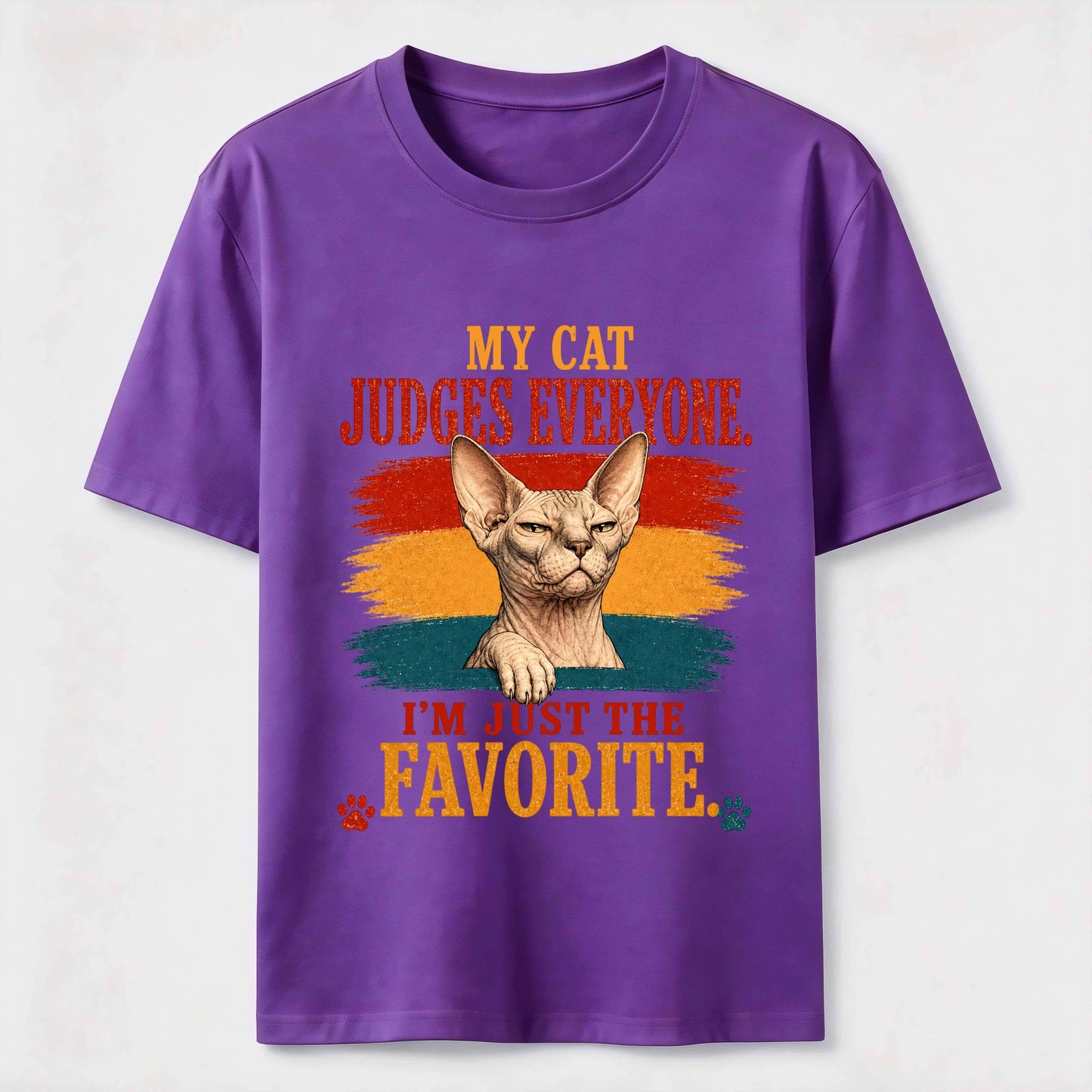 My Cat Judges Everyone Tee