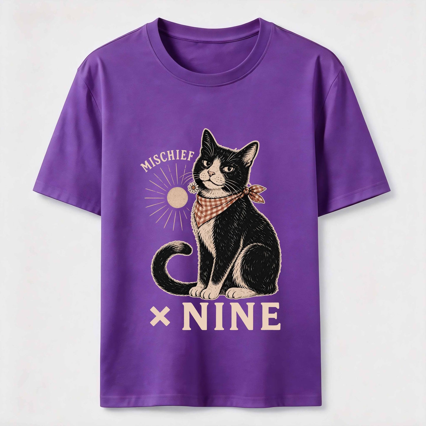 Mischief Times Nine Cat Tee