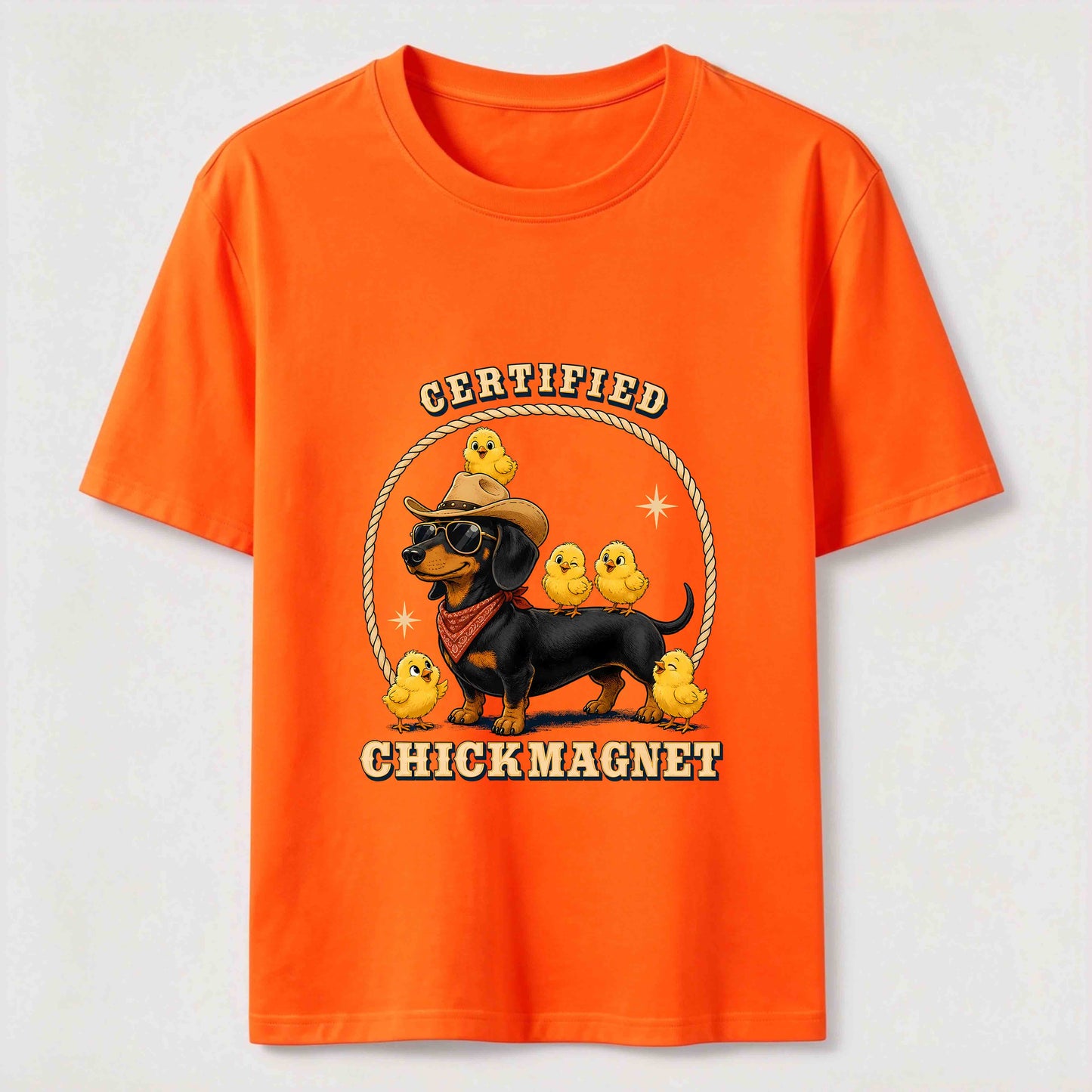 Certified Chick Magnet Dachshund T-Shirt