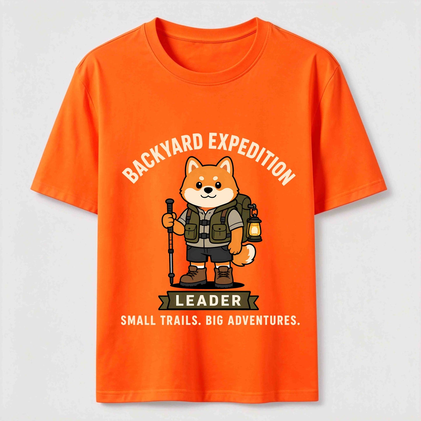 Shiba Inu Explorer Tee Outdoor Dog Lover T-Shirt