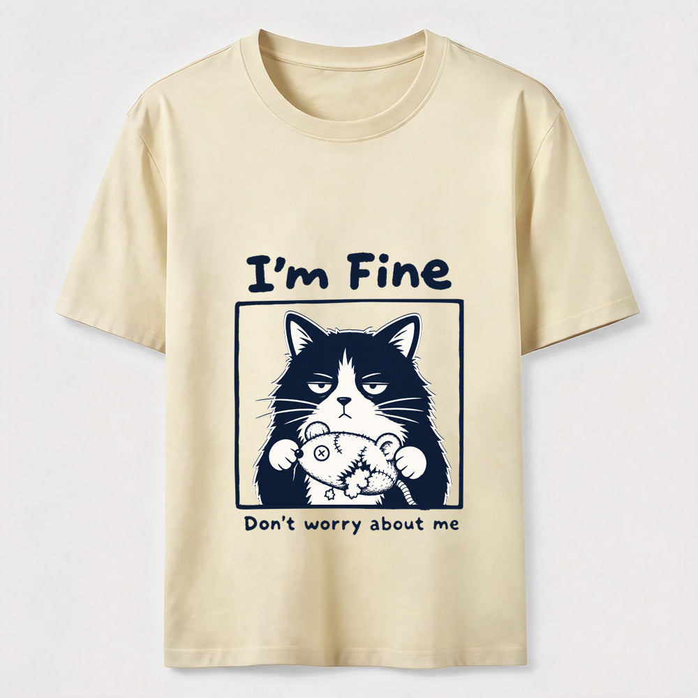 I'm Fine Grumpy Cat T-Shirt