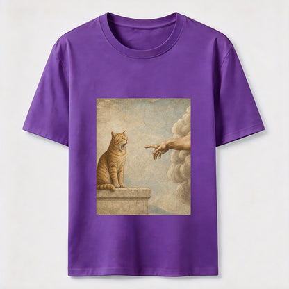 Creation Of Cat Art Tee