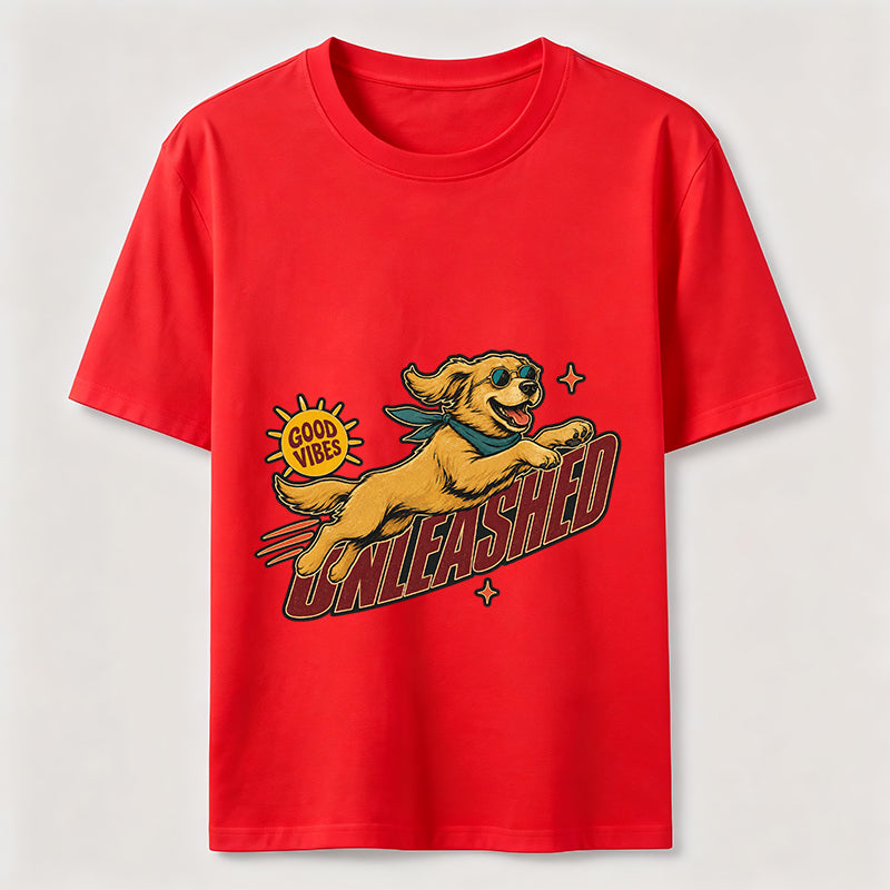 Golden Retriever Unleashed Tee