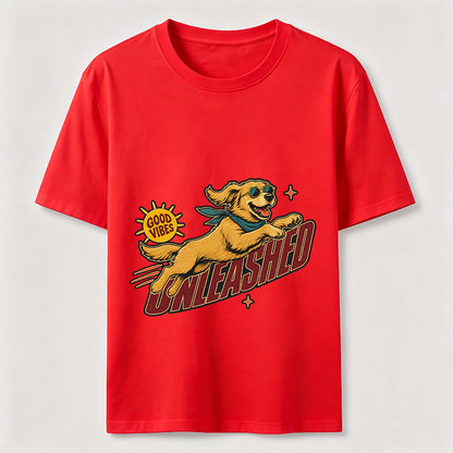 Golden Retriever Unleashed Tee