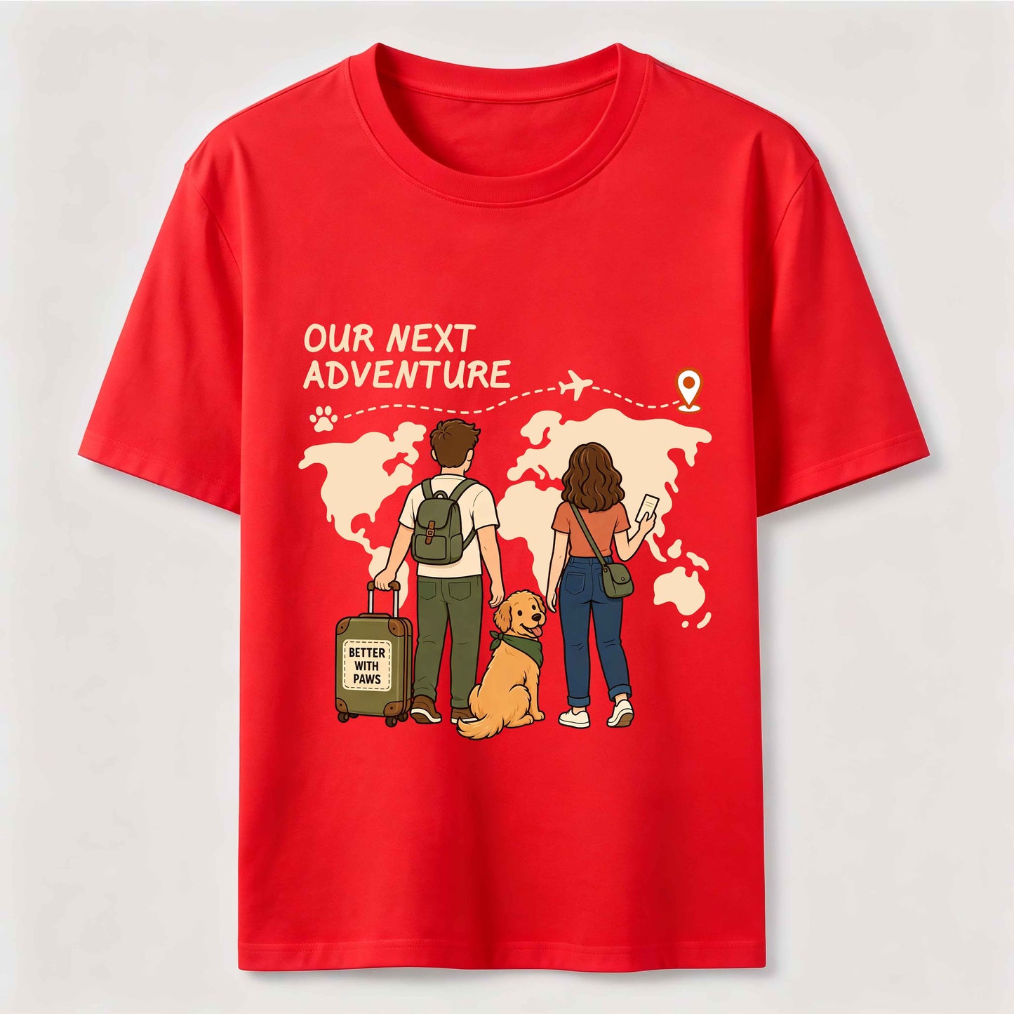 Our Next Adventure Dog T-Shirt