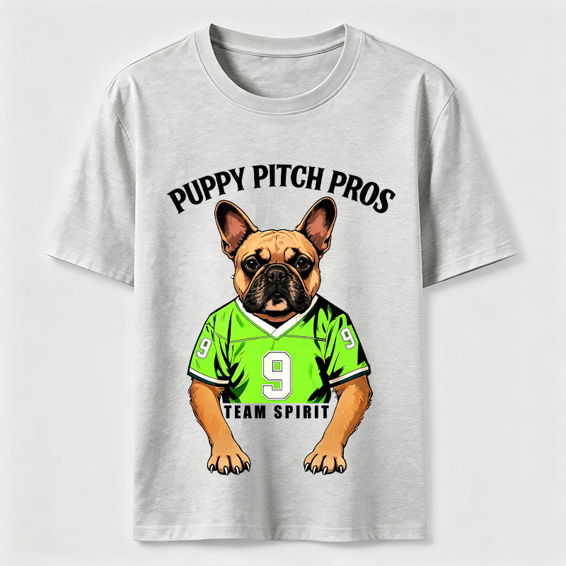 Team Spirit French Bulldog Athletic T-Shirt