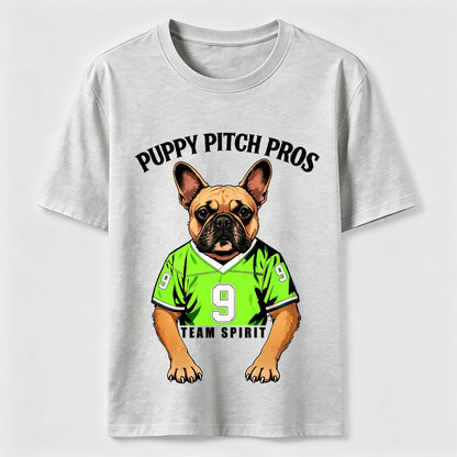 Team Spirit French Bulldog Athletic T-Shirt