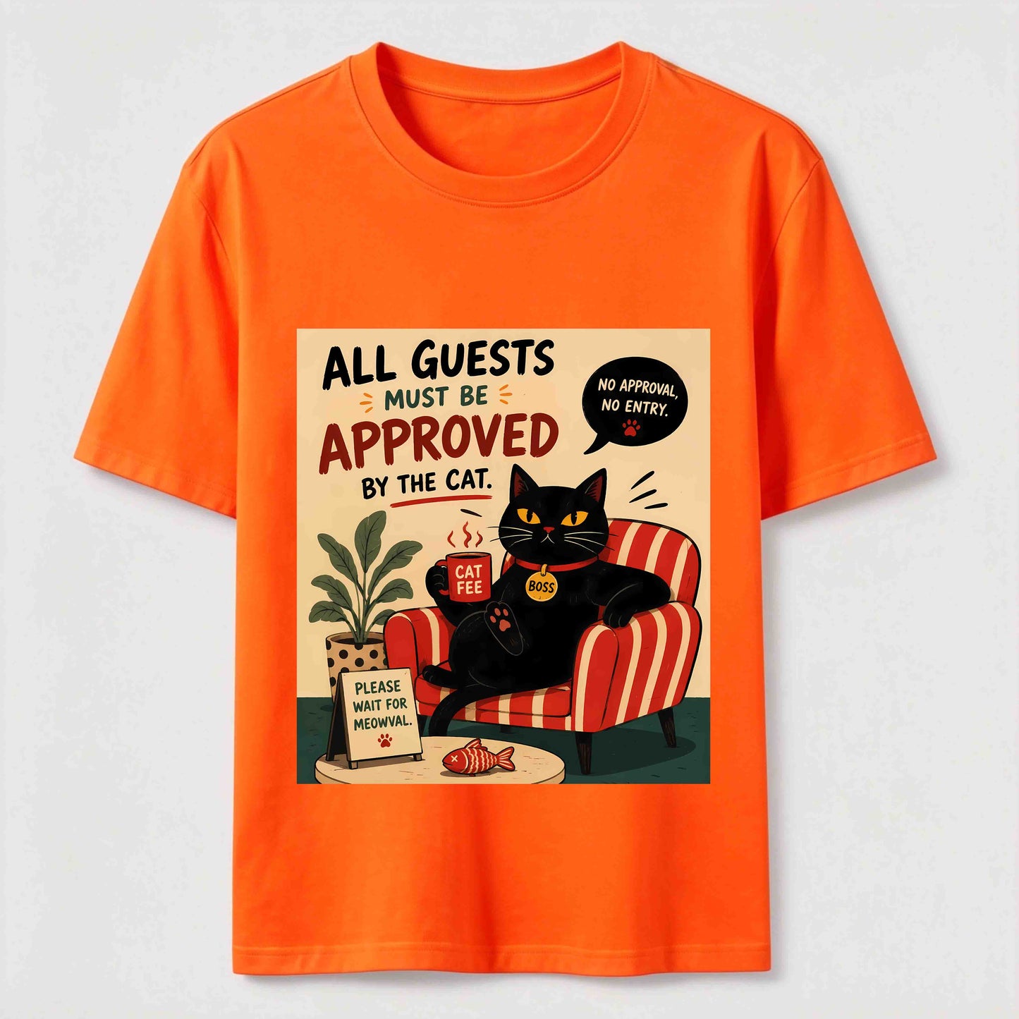 Approved By The Cat Shirt