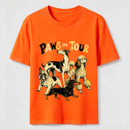 Dog Pack Road Trip Graphic T-Shirt