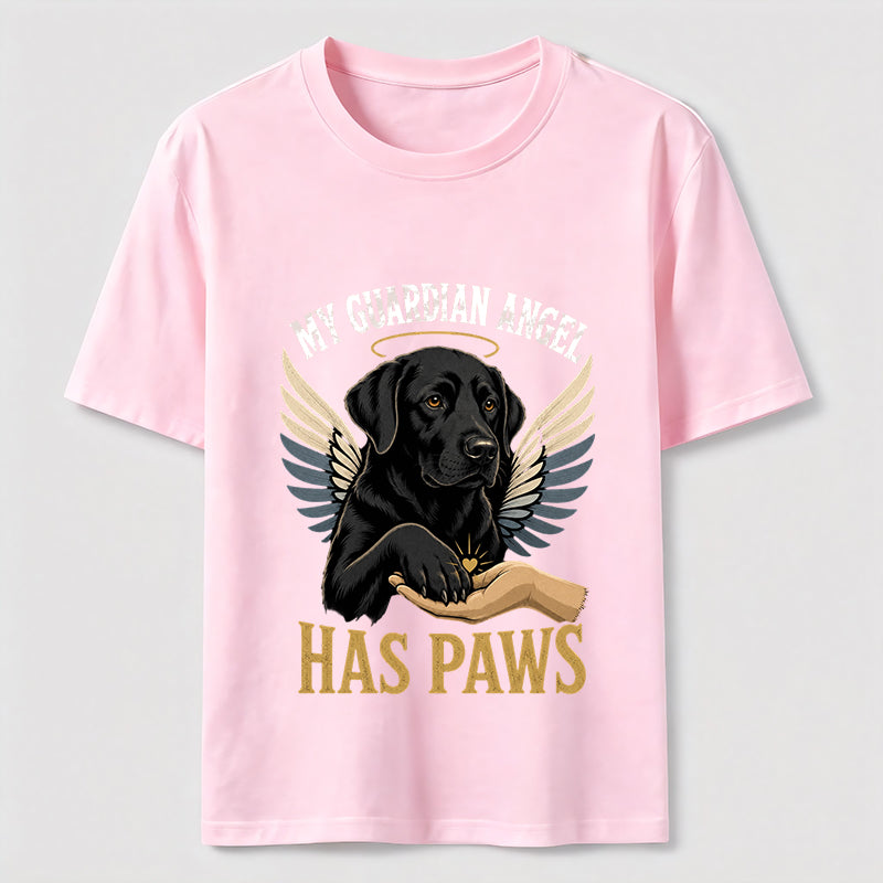 My Guardian Angel Has Paws T-Shirt